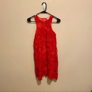 Lovers + Friends red dress